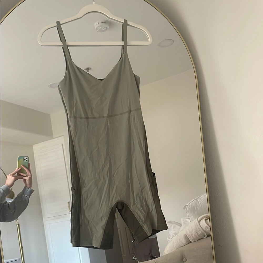 Outdoor Voices Olive Jumpsuit